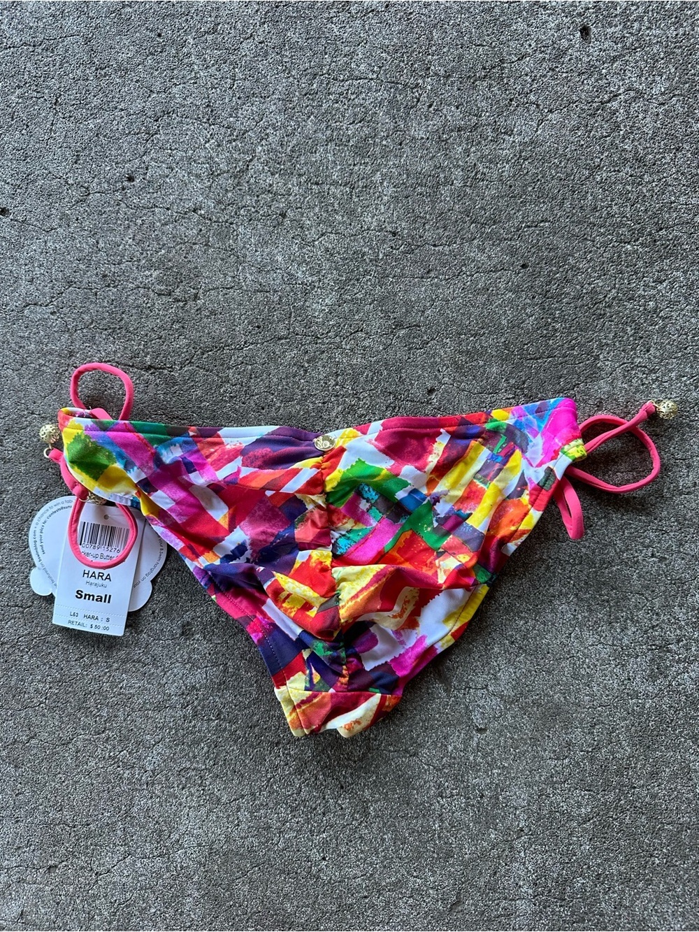 B Swim Hara Harajuku Pucker Up Butter Cup Bikini Bottom